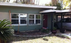 The Front of Marty's House