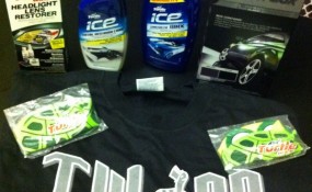A box full of Turtle Wax schwag!