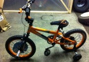 Assembly of kid's bike, bicycle from dad blog