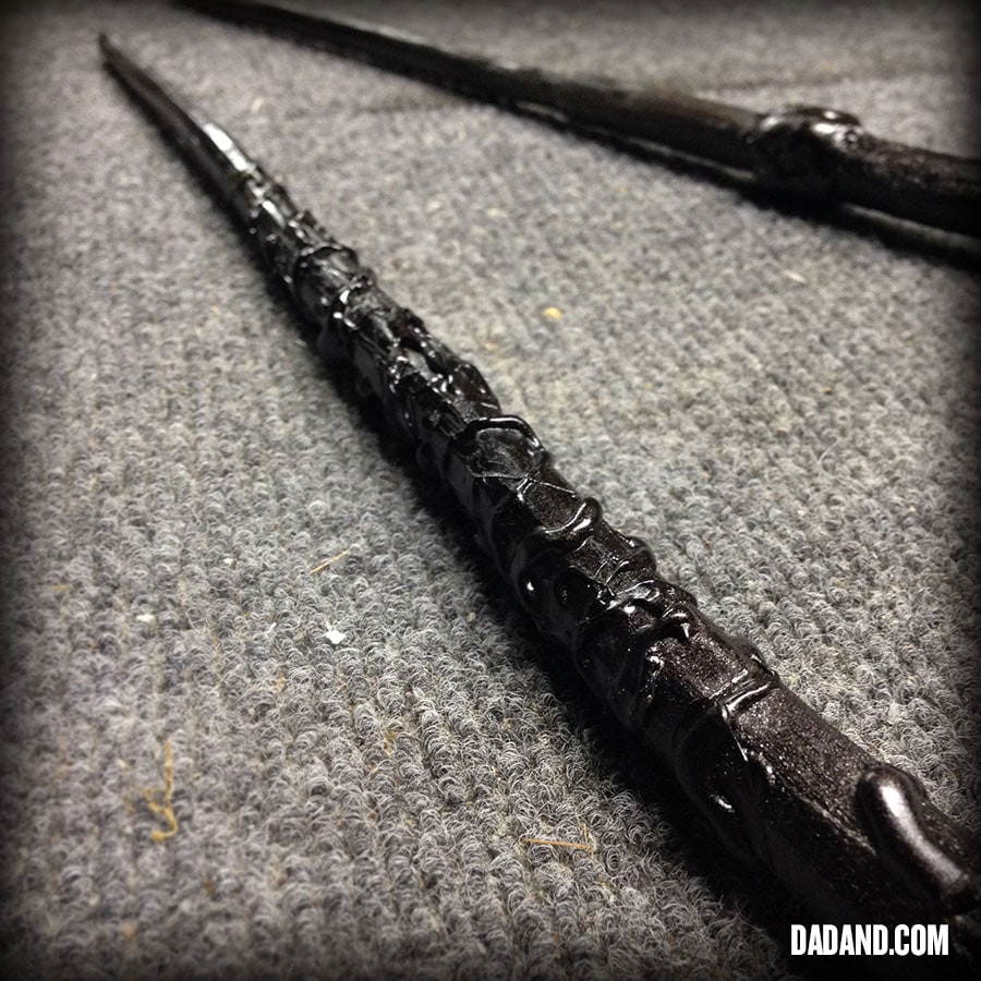 DIY Harry Potter Wand and DIY Hermione Granger Wand