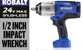 Kobalt 24v MAX Brushless 1/2 inch Impact Wrench